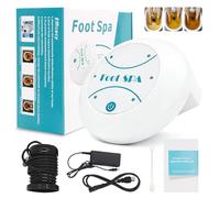 Ion Foot Bath, Electrolysis Foot Bath Detox, Portable Detox Foot Bath System, Compact Ionic Foot Spa Device (without Basin)