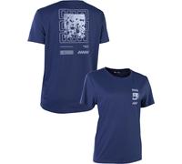 Ion - Lightweight, breathable MTB jersey - Bike Jersey S_Ionic SS DR W Midnight for Women in Recycled Polyester - Size M - Blue Blue M