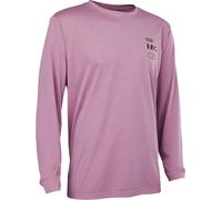 Ion - Lightweight, breathable organic cotton MTB jersey - Bike Jersey S_Ionic LS DR M Dusty-Pink for Men in Recycled Polyester - Size XL Pink XL