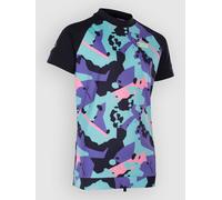 Ion Capture Short Sleeve Rash Guard Multicolor 8 Years Kids