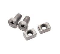 Ion screws/clamps for scooter battery/battery ? (2 screws + nuts) 5 mm.