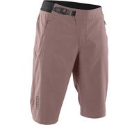 Ion - Water-repellent MTB shorts - Bike Shorts Tech Logo Evil Amber for Men - Size S - Pink Pink S