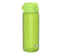 Ion8 Sports Water Bottle, 750 ml/24 oz, Leak Proof, Easy to Open, Secure Lock, Dishwasher Safe, BPA Free, Flip Cover, Carry Handle, Soft Touch Contoured Grip, Easy Clean, Odour Free, Green