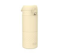 ION8 Insulated Travel Mug, Leak Proof, Triple Lock Secure, Spill-Free in Transit, Hygienic Cover, Easy-to-Clean, Perfect On-The-Go, Soft Base, Stainless Steel, Tuberose Cream