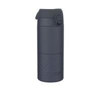 ION8 Insulated Travel Mug, Leak Proof, Triple Lock Secure, Spill-Free in Transit, Hygienic Cover, Easy-to-Clean, Perfect On-The-Go, Soft Base, Stainless Steel, Ash Navy