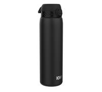 ION8 Leak Proof 1 Litre Thermal Water Bottle, Insulated, Black, 1L