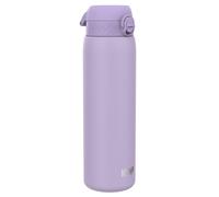 ION8 Leak Proof 1 Litre Water Bottle, Stainless Steel, Light Purple, 1L