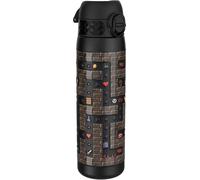 ION8 Leak Proof Slim Thermal Water Bottle, Insulated Steel, Gamer, 500ml (17oz)