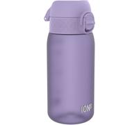 Ion8 Kids Water Bottle, 350 ml/12 oz, Leak Proof, Easy to Open, Secure Lock, Dishwasher Safe, BPA Free, Carry Handle, Hygienic Flip Cover, Easy Clean, Odour Free, Carbon Neutral, Light Purple