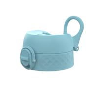 Ion8 Leak Proof Replacement OneTouch 2.0 Water Bottle Lid, Leak Proof, Easy to Open, Secure Lock, Dishwasher Safe, BPA Free, Hygienic Flip Cover, Carry Handle, Easy Clean, Large, Alaskan Blue