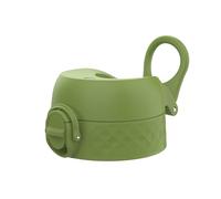 Ion8 Leak Proof Replacement OneTouch 2.0 Water Bottle Lid, Leak Proof, Easy to Open, Secure Lock, Dishwasher Safe, BPA Free, Hygienic Flip Cover, Carry Handle, Easy Clean, Large, Khaki Green