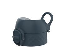 ION8 Leak Proof Replacement OneTouch 2.0 Water Bottle Lid, Leak Proof, Easy to Open, Secure Lock, Dishwasher Safe, BPA Free, Hygienic Flip Cover, Carry Handle, Easy Clean, Small, Navy