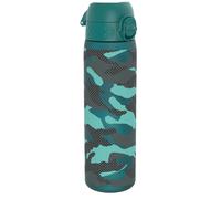 Ion8 Camouflage Leak Proof Slim Water Bottle, 500ml Aqua