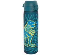 ION8 Leak Proof Slim Water Bottle, Recyclon, Dinosaurs, 500ml (18oz)