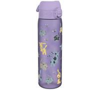ION8 Water Bottle, 500 ml/18 oz, Leak Proof, Easy to Open, Secure Lock, Dishwasher Safe, BPA Free, Hygienic Flip Cover, Carry Handle, Easy Clean, Odour Free, Carbon Neutral, Puppy Dog