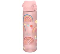 Leak Proof Slim Water Bottle, Recyclon, Rainbows, 500ml (18oz)