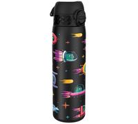 ION8 Leak Proof Slim Water Bottle, Stainless Steel, Spaceships, 600ml (20oz)