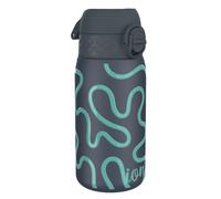 ION8 Leak Proof Thermal Steel Water Bottle, Insulated, Squiggly Line, 320ml (11oz)