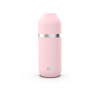 ION8 Vacuum Insulated ThermoShield Flask for Hot Drinks or Cold Drinks, Large Insulated Mug, 2 Cups Capacity, Magnetic Cap, and Soft Base Pad - Stylish and Eco-Friendly, Rose Pink