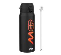 ION8 Thermal Water Bottle 750 ml/24 oz Leak-Proof & BPA Free Insulated Drinking Bottle, Triple Lock Lid to Prevent Spills, Vacuum Insulated ThemoShield Stainless Steel, Carry Handle, MotoGP Calendar