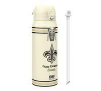 ION8 NFL x ION8 Insulated Steel Water Bottle, NFL Saints, 750ml (24oz)
