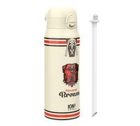 Ion8 NFL x Sports Thermal Water Bottle with Removable Straw, 750ml/24oz, Leak-proof Vacuum Insulated Drinking Bottle, NFL Browns