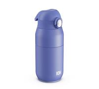 ION8 Primo Revive Insulated Water Bottle 360 ml (12 oz)- Leakproof Stainless Steel Bottle with Flip Lid, One Touch Open, Fast Flow, Vacuum Insulated Hot & Cold, Dishwasher Safe, Lilac