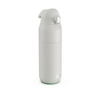 ION8 Primo Revive Insulated Water Bottle 540 ml (18 oz)- Leakproof Stainless Steel Bottle with Flip Lid, One Touch Open, Fast Flow, Vacuum Insulated Hot & Cold, Dishwasher Safe, White