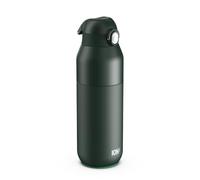 ION8 Primo Revive Insulated Water Bottle 720 ml (24 oz)- Leakproof Stainless Steel Bottle with Flip Lid, One Touch Open, Fast Flow, Vacuum Insulated Hot & Cold, Dishwasher Safe, Dark Green