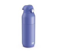 ION8 Primo Revive Insulated Water Bottle 720 ml (24 oz)- Leakproof Stainless Steel Bottle with Flip Lid, One Touch Open, Fast Flow, Vacuum Insulated Hot & Cold, Dishwasher Safe, Lilac
