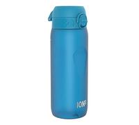 Ion8 Sports Water Bottle, 750 ml/24 oz, Leak Proof, Easy to Open, Secure Lock, Dishwasher Safe, BPA Free, Flip Cover, Carry Handle, Soft Touch Contoured Grip, Easy Clean, Odour Free, Blue