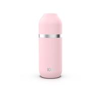 Ion8 Vacuum Insulated Flask for Hot Drinks or Cold Drinks, Rose Pink | Large Insulated Mug, 2 Cups Capacity, Magnetic Cap, Stylish, and Soft Base Pad, 700ml (24oz)