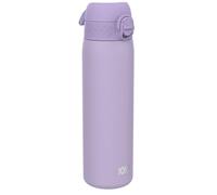 ION8 Leak Proof Slim Thermal Steel Water Bottle, Insulated, Light Purple, 500ml (17oz)