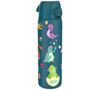 ION8 Vacuum Insulated Steel Water Bottle, 500 ml/17 oz, Leak Proof, Easy to Open, Secure Lock, Dishwasher Safe, Fits Cup Holders, Carry Handle, Scratch Resistant, Metal Water Bottle, Dragons