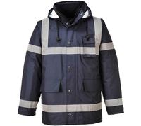 Portwest Iona Lite Traffic Jacket, Size: XL, Colour: Navy, S433NARXL