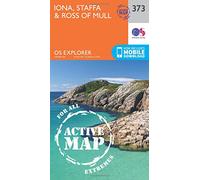 Iona, Staffa & Ross of Mull Map | Weatherproof | Brolass & Ardmeanach | Ordnance Survey | OS Explorer Active Map 373 | Scotland | Walks | Hiking | Maps | Adventure