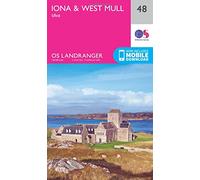 Iona & West Mull, Ulva: (OS Landranger Map 048 February 2016 ed)