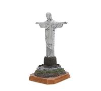 IONAZQTWW Decoration Statue - Art Statue - Christ The Redeemer Statue Resin Handicraft Sculpture Landmark Building In Rio De Janeiro, Brazil Miniature Models Souvenirs Collectibles Home Decorations