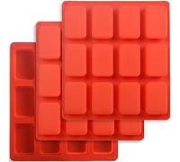 ionEgg Silicone Mini Loaf Pan, Non-Stick Mini Bread Pan, 12 Cavity Silicone Bread Baking Mold, for Mini Loaf Cake, Bread, Meatloaf, Pack of 3