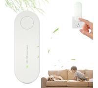 Ionic Air Purifier Plug in UK, Small All-in-One Air Purifiers, Whisper Quiet, Filter-Free, for Living Room, Bedrooms, Study Rooms, Toilets (White)