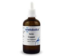 Ionic Copper - 100ml Liquid Supplement | Bioavailable Trace Mineral | Supports Energy, Immunity & Connective Tissue Health | Vegan, Additive-Free | UK Made | Metabolics