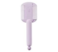 Ionic Curling Brush Heated to Create Natural Curls - Children's Hair Brush without Pulling Including Travel Folding Hair Brush - Foldable Pocket Size, Mini Travel Brush, Massage Comb Hair Combs