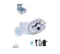 Ionic Detox Foot Bath Machine at Home Cleanse, Spa and Massager with Heater,Professional Ionic Foot Bath Machine, Body Detox Relaxed and Relieved (with Basin)