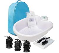 Ionic Foot Bath Detox Machine, Foot Detox Spa, Ionic Foot Cleanse Ion Detox Foot Bath Spa Machine for Home Use Beauty Foot Care (Unit+100Liners+Bag)