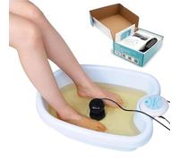 Ionic Foot Cleanse Ion Detox Foot Bath Machine. Foot Detox Spa Ion Cleanse Chi Machine for Home Use Beauty Club Salon, Regain Health & Vitality (with Basin)