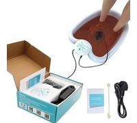 Ionic Foot Cleanse Ion Detox Foot Bath Machine Foot Detoxification Spa Ion Cleanse Chi Machine for Home Use Beauty Club Salon, Recover Health & Vitality (Tub Not Included)