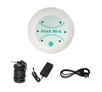 Ionic Foot Spa 2.0 and Cleanse Machine with Heater, Portable Foot Bath Massager for Home Body Clean and Relaxation (No Basin)