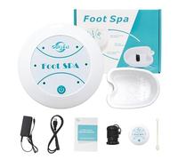 Ionic Foot Spa at Home Detox and Cleanse, 2.0 Ion Leg Spa, Ionic Detox Foot Bath Machine with Professional Tub Basin, Body Calf Relaxed and Relieved (Without Basin)