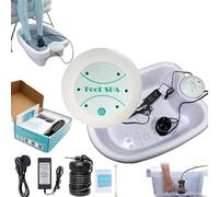 Ionic Foot Spa at Home Detox and Cleanse, 2.0 Ionic Foot Spa, Professional IonicFoot BathSpa Detox Machine, Increase Energy Repair Body in 30 Minutes (with Tub)
