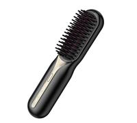 Ionic Hair Straightening Comb - 3 Heat Modes for All Hair Types, Portable Styling Brush for Morning Rush, Ceramic Heated Straightener for Girls, Travel & Vacation